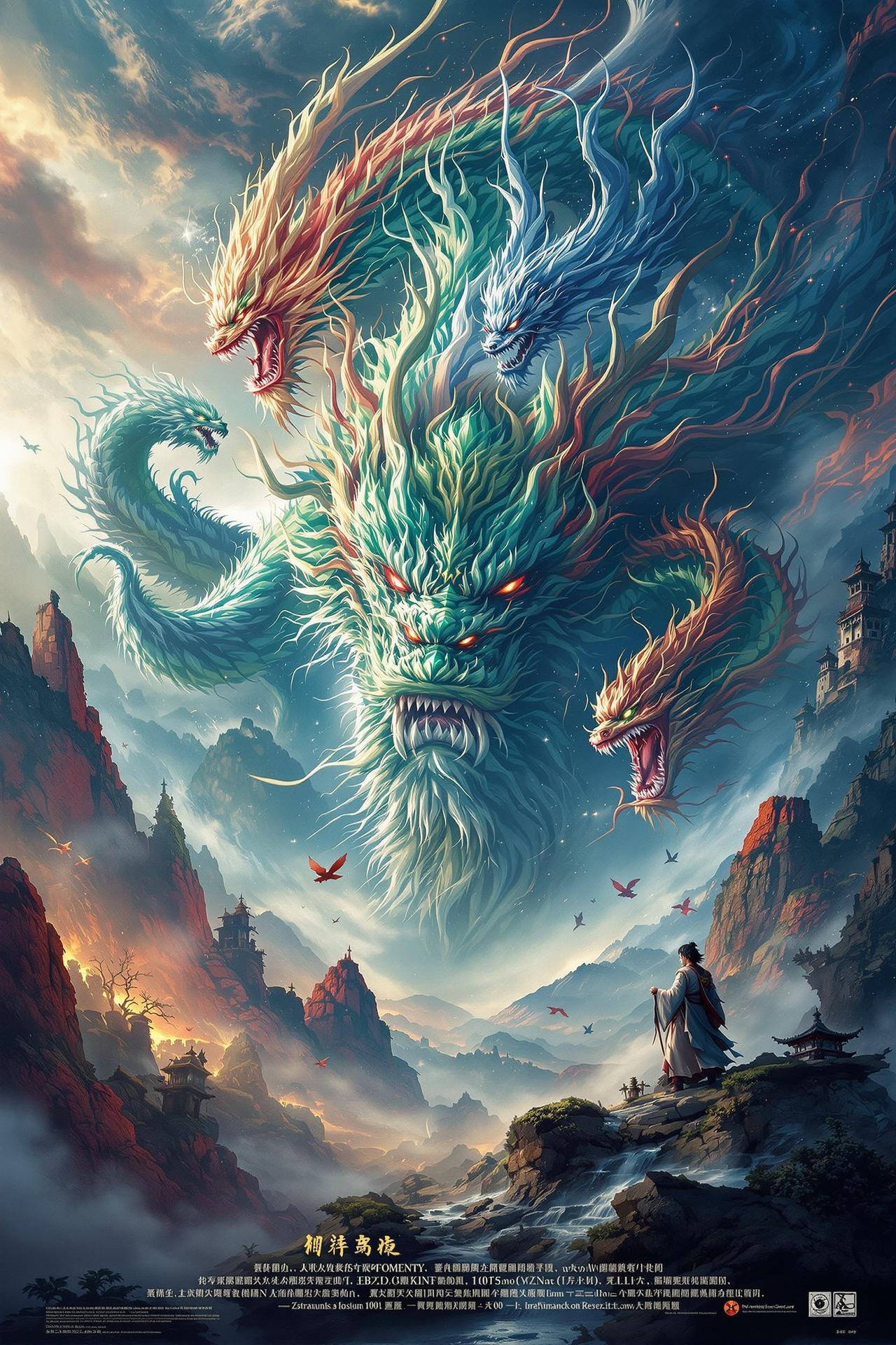 西瓜视频动漫《异兽志》海报